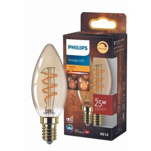 Led Lampe E14 - Kerze B35 3W 250lm 2200K ersetzt 25W Einerpack - yellow - Philips