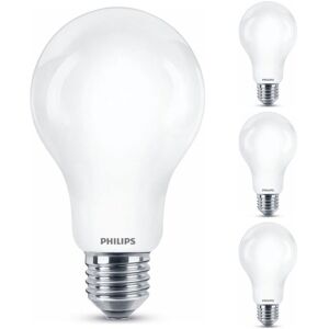 Led Lampe ersetzt 120W, E27 Birne A67, weiß, warmweiß, 2000 Lumen, nicht dimmbar, 4er Pack, - white - Philips