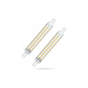 TOVBMUP R7S led 118 mm dimmbar 10 w, R7S 118 mm Glühbirnen warmweiß 3000 k, 10 Watt äquivalente Halogenlampe 48 w 60 w 75 w, 1000 lm, 360 Grad, R7S J118