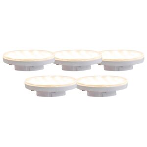 LUEDD Set mit 5 GX53 3-stufig dimmbaren Kelvin-LED-Lampen 3W 350 lm 3000-6500K