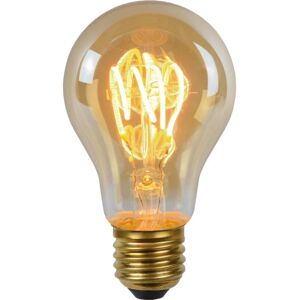 Glühfadenlampe - 1xE27 - Amber Lucide A60