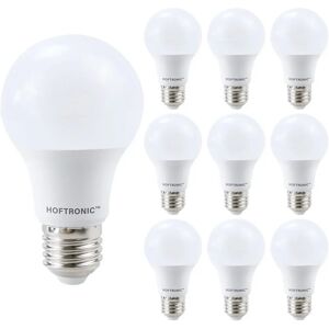 HOFTRONIC™ 10x LED E27 Glühbirne - 10,5 Watt 1055 Lumen - 2700K warmweißes Licht - Große Fassung - Ersetzt 75 Watt - LED Leuchtmittel E27