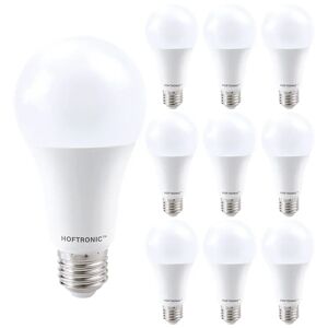 HOFTRONIC™ 10x LED E27 Glühbirne - 15 Watt 1521 Lumen - 2700K warmweißes Licht - Große Fassung - Ersetzt 100 Watt - LED Leuchtmittel E27
