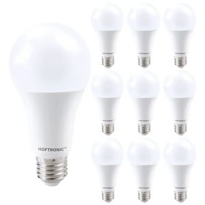 HOFTRONIC™ 10x E27 LED-Glühbirne - 15 Watt 1521 Lumen - 4000K Neutralweißes Licht - Große Fassung - Ersetzt 100 Watt