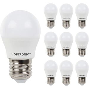 HOFTRONIC™ 10x E27 LED-Lampe - 2,9 Watt 250 Lumen - 6500K tageslichtweißes Licht - Großer Fassung - Ersetzt 35 Watt - G45-Form