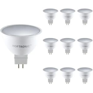 HOFTRONIC™ 10x LED GU5.3 Spot - 4,3 Watt 400 Lumen - 4000K Neutralweißes Licht - 12v - Ersetzt 50 Watt - MR16 LED Spot