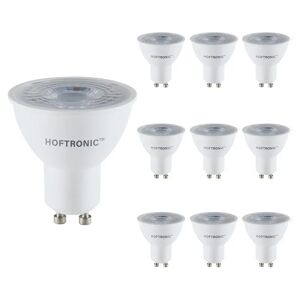 HOFTRONIC™ 10x GU10 LED-Strahler - 4,5 Watt 345 Lumen - 38° - 4000K Neutralweißes Licht - Dimmbar - LED-Reflektor - Ersetzt 50 Watt