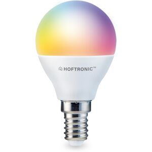 HOFTRONIC SMART E14 SMART LED Lampe RGBWW Wifi & Bluetooth 5,5 Watt 470lm P45 Dimmbar & Steuerbar via App