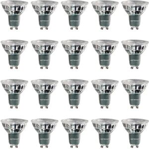 HOFTRONIC™ Satz von 20 GU10 LED Spots 5 Watt Dimmbar 2700K warmweiß (ersetzt 50W)