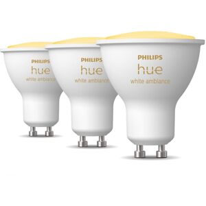 Philips Hue White Ambiance GU10 Dreierpack 3x350lm