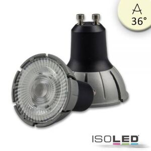 Fiai IsoLED 5,5W GU10 Vollspektrum LED Leuchtmittel TOQ 460lm warmweiß 3000K 36° dimmbar...
