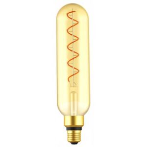 BLULAXA 5W LED Filament Vintage ST65 Birne E27 250lm extra warmweiß 1800K gold