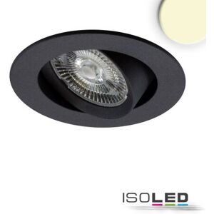 Fiai IsoLED LED Einbauleuchte Slim68 schwarz rund 9W 850lm warmweiß 3000K CRI92 dimmbar...