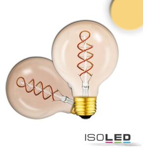 Fiai IsoLED 4W LED Roundbulb E27 Vintage Line 200lm amber 2200K ultrawarmweiß EEK G [A-G]