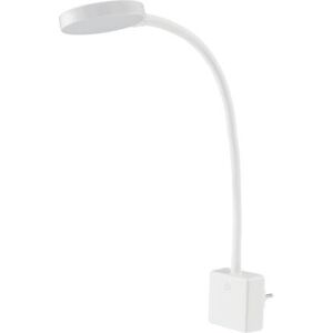 CHILITEC LED Steckdosenleuchte 4W 300lm 4000K 36cm Schwannenhals dimmbar EEK G [A-G]