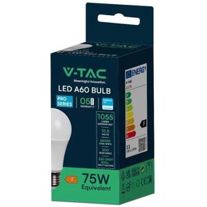 V-Tac Pro Vt-211 Led Birne E27 10,5w Chip Samsung Smd A58 Kaltweiß 6400k - Sku 21179