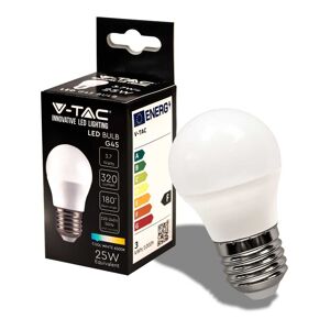 V-Tac Vt-1830 Led-Lampe 3,7w E27 G45 320lm Kaltweißes Licht 6500k - 214207