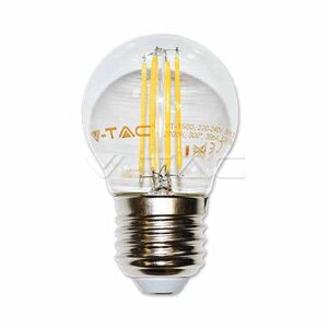 V-Tac Vt-1980 4w Led Birne E27 Filament G45 300° 400lm Weiss 6000k