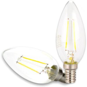 Isoled E14 Led Kerze, 2w, Klar, Warmweiß, Dimmbar