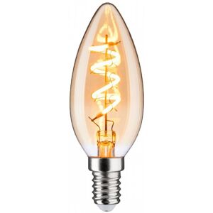 Paulmann 28951 Vintage Edition LED Kerze E14 230V 150lm 4W 1800K dimmbar Gold