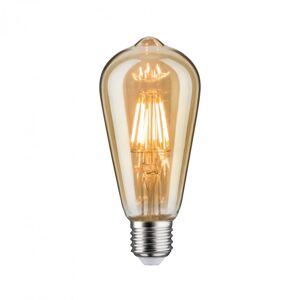 Paulmann 28717 LED Kolben ST64 6,5 Watt E27 Gold Goldlicht