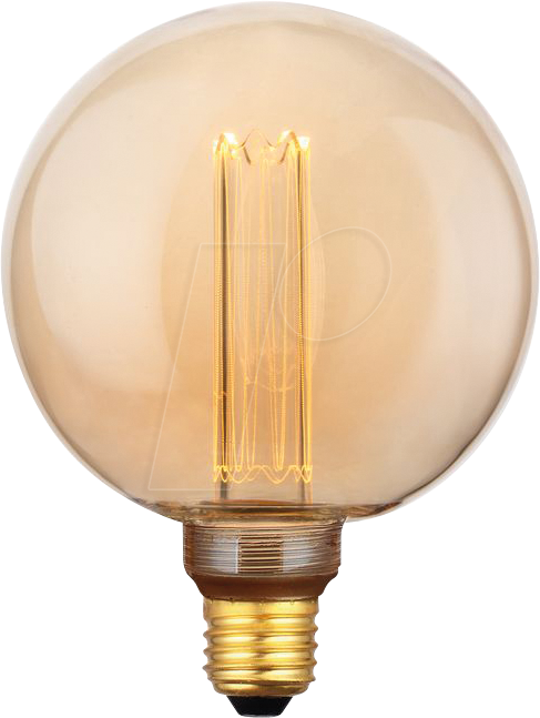 SCHIEFER LIGHTING SCHI L270012505 - LED-Lampe E27, 3,5W 120 lm, 1800 K, Filament, dimmbar