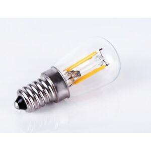Highlands Lamp colorless pear-shaped LED lamp 2 W, E14 socket, dimmable.