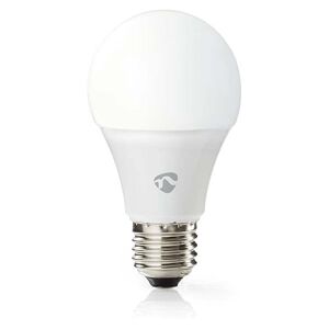 Nedis SmartLife WiFi LED-lampe, E27, 806 lm, hvid