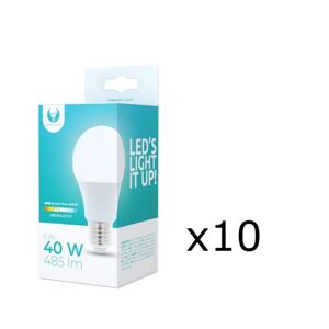 Forever Light LED-Lampa E27, 6W, 230V, 4500K 10-pack, Vit neutral