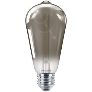 Philips LED Classic  Filament 15W dråbe   E27  smoky  ikke dæmpbar 1 stk - 8718699657598