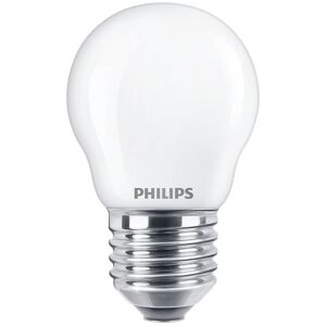 Philips LEDClassic Krone  40W  E27  varm hvid  mat ikke dæmpbar  2-stk  - 8718699664886