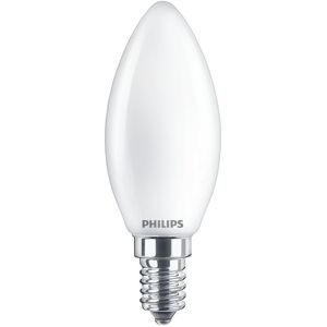 Philips LEDClassic Kerte  40W  E14  varm hvid  mat ikke dæmpbar  2-stk  - 8718699664848