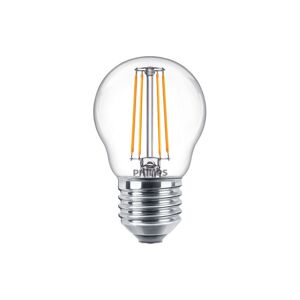 Philips LEDClassic Krone Filament  40W  E27  varm hvid  klar ikke dæmpbar  2-stk  - 8718699664947