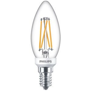 Philips LEDClassic Filament 25W kerte E14   varm hvid klar dæmpbar  1 stk - 8718699645908