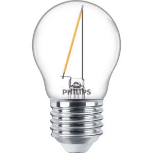 Philips LEDClassic Filament 15W krone E27 varm hvid klar ikke dæmpbar  1 stk - 8718699764258