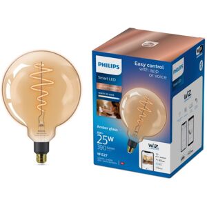 Philips Smart LED Tunable white - Filament globe G200 E27, ravfarvet