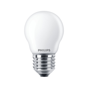 Philips Led Pære 40w 1 Pak Krone E27, Mat, Varmglød Dæmp