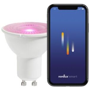 Nordlux Smart GU10 - Colour - 2200-6500 Kelvin - 380 Lumen - Pære - Hvid