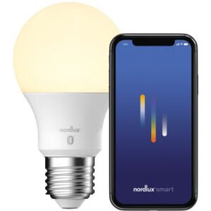 Nordlux Smart E27 - A60 High Heat - 2200-6500 Kelvin - 806 Lumen - Pære - Hvid