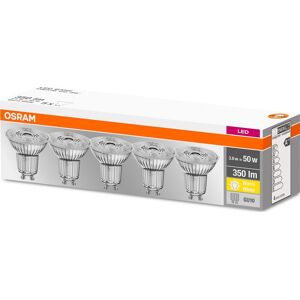 Osram Led Spotpære Gu10, 4,3w=50w 5-Pak