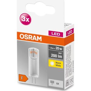 Osram Led Specialpære G4, 1,8w=20w 3-Pak