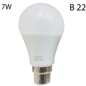Ledsone 7w B22-Skrue Led-Lys Gls-Pærer Energibesparende Edison Cool White 6000k Ikke-Dæmpbare Lys