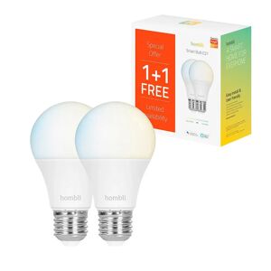 Hombli Smart Bulb E27 m. CCT 9W - Hvid