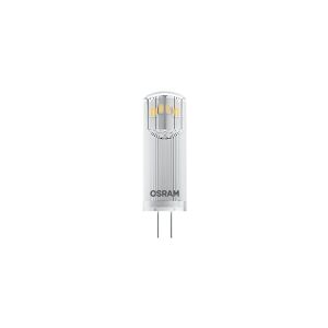 LEDVANCE OSRAM BASE PIN - LED-lyspære - form: T14 - klar finish - G4 - 1.8 W (tilsvarende 20 W) - klasse F - varmt hvidt lys - 2700 K