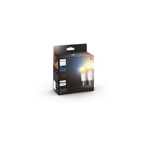 Philips Hue White Ambiance - E27 pærer - 2-pak