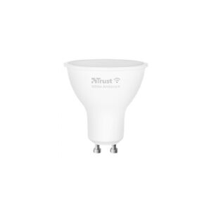 Trust Computer Products Trust Smart Home - LED-spot lyspære - GU10 - klasse A+ - hvidt lys - 1800-6500 K - hvid (pakke med 2)