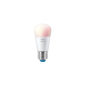 WiZ - LED-lyspære - form: P45 - matteret finish - E27 - 4.9 W (tilsvarende 40 W) - klasse F - full color - 2200-6500 K