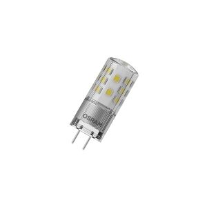 LEDVANCE OSRAM - LED-lyspære - form: majs - klar finish - GY6.35 - 4.5 W (tilsvarende 40 W) - klasse F - varmt hvidt lys - 2700 K