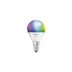 LEDVANCE SMART+ Mini - LED-lyspære - form: P46 - E14 - 4.9 W (tilsvarende 40 W) - klasse F - RGBW-lys - 2700-6500 K - hvid (pakke med 3)