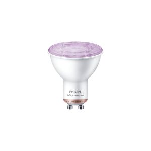 Philips Smart - LED-spot lyspære - form: PAR16 - GU10 - 4.7 W (tilsvarende 50 W) - klasse F - full color - 2200-6500 K